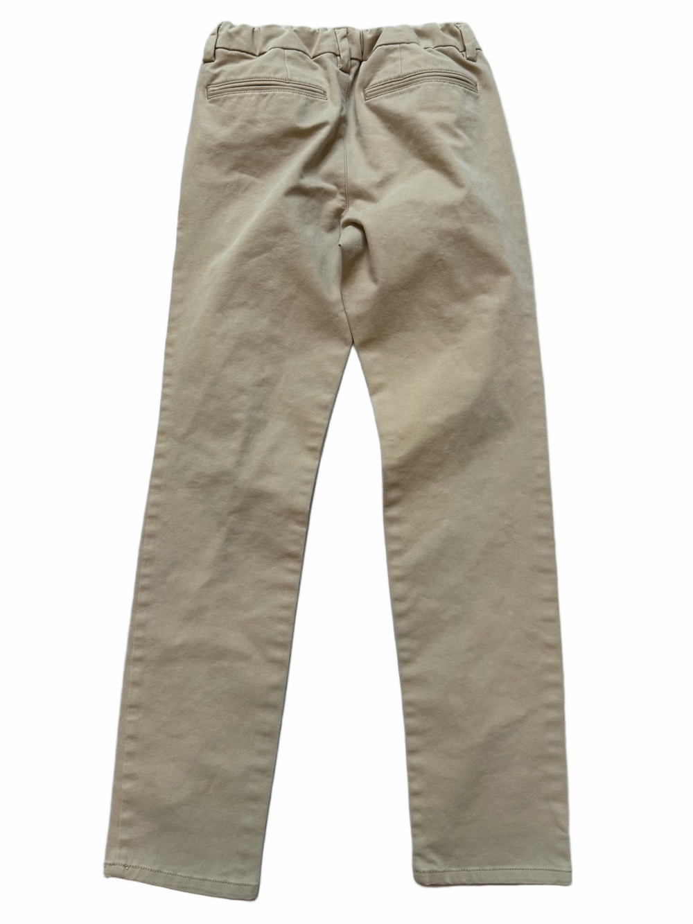 GAP Kids Boy Slim Sz 18 Adjustable Waist Classic Chino Pants Khaki - Picture 7 of 12